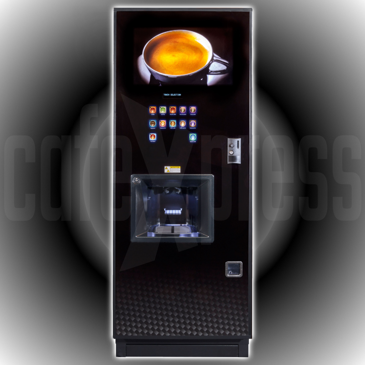 Coffetek NEO Espresso + Freshbrew Tea Drink Vending Machine